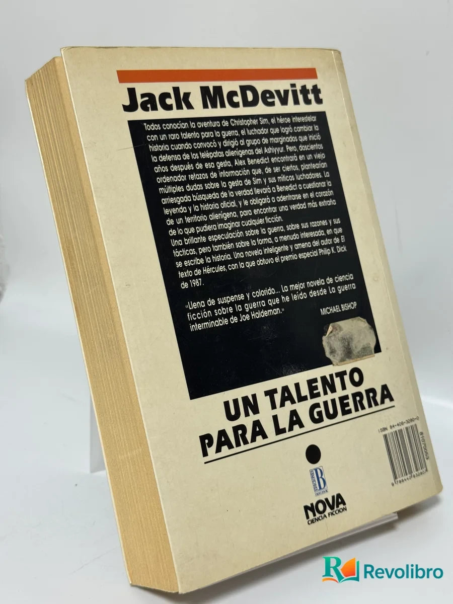 Foto 3 de Un Talento para la Guerra de Jack McDevitt, libro de segunda mano