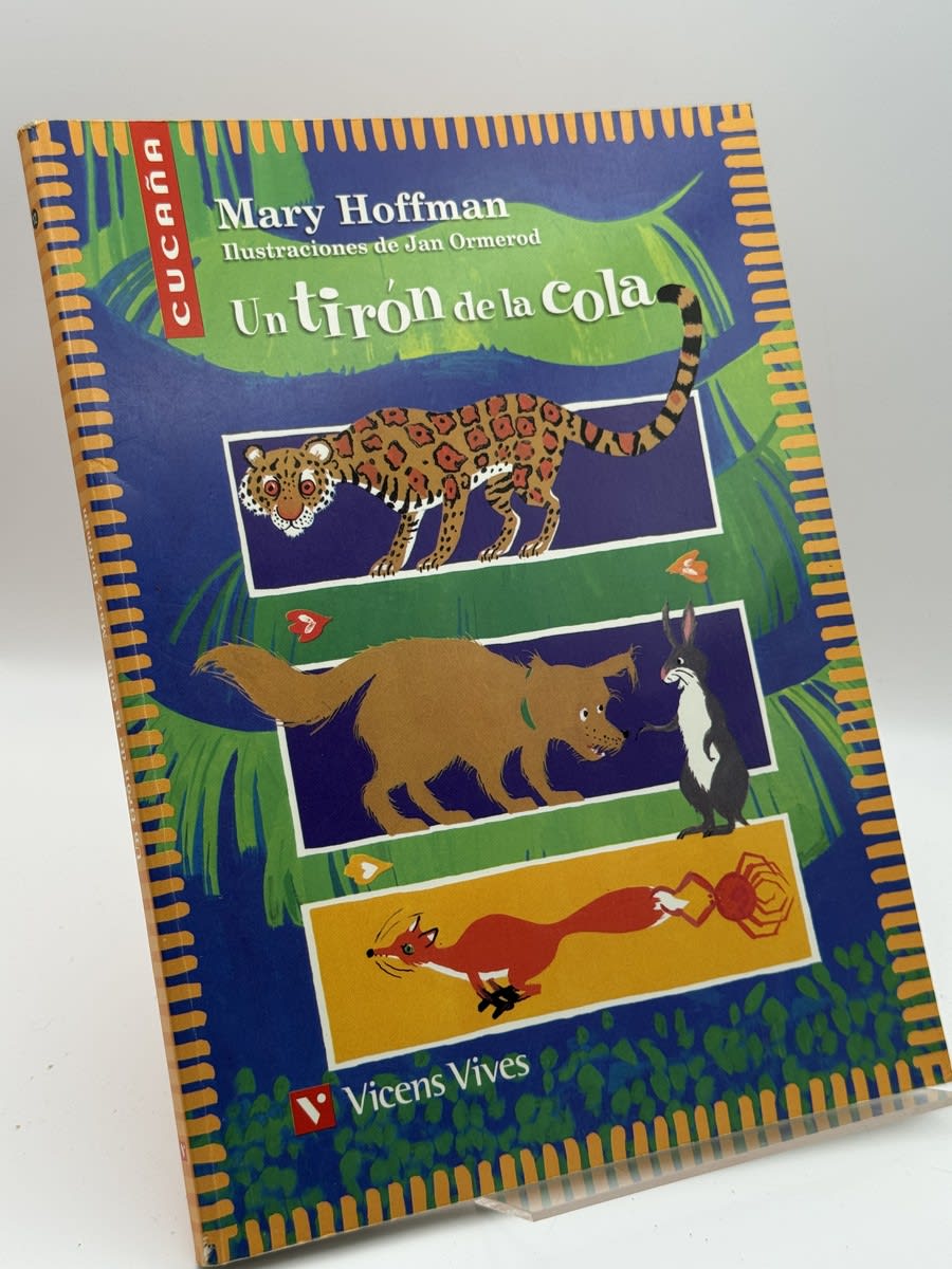Portada de Un Tirón de la cola - Mary Hoffman de Mary Hoffman, libro de segunda mano