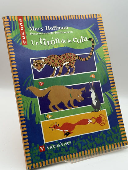Portada de Un Tirón de la cola - Mary Hoffman de Mary Hoffman, libro de segunda mano