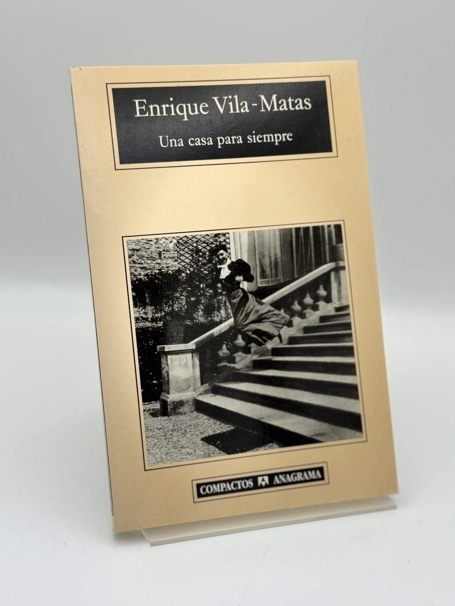Portada de Una casa para siempre. de Enrique Vila-Matas, libro de segunda mano