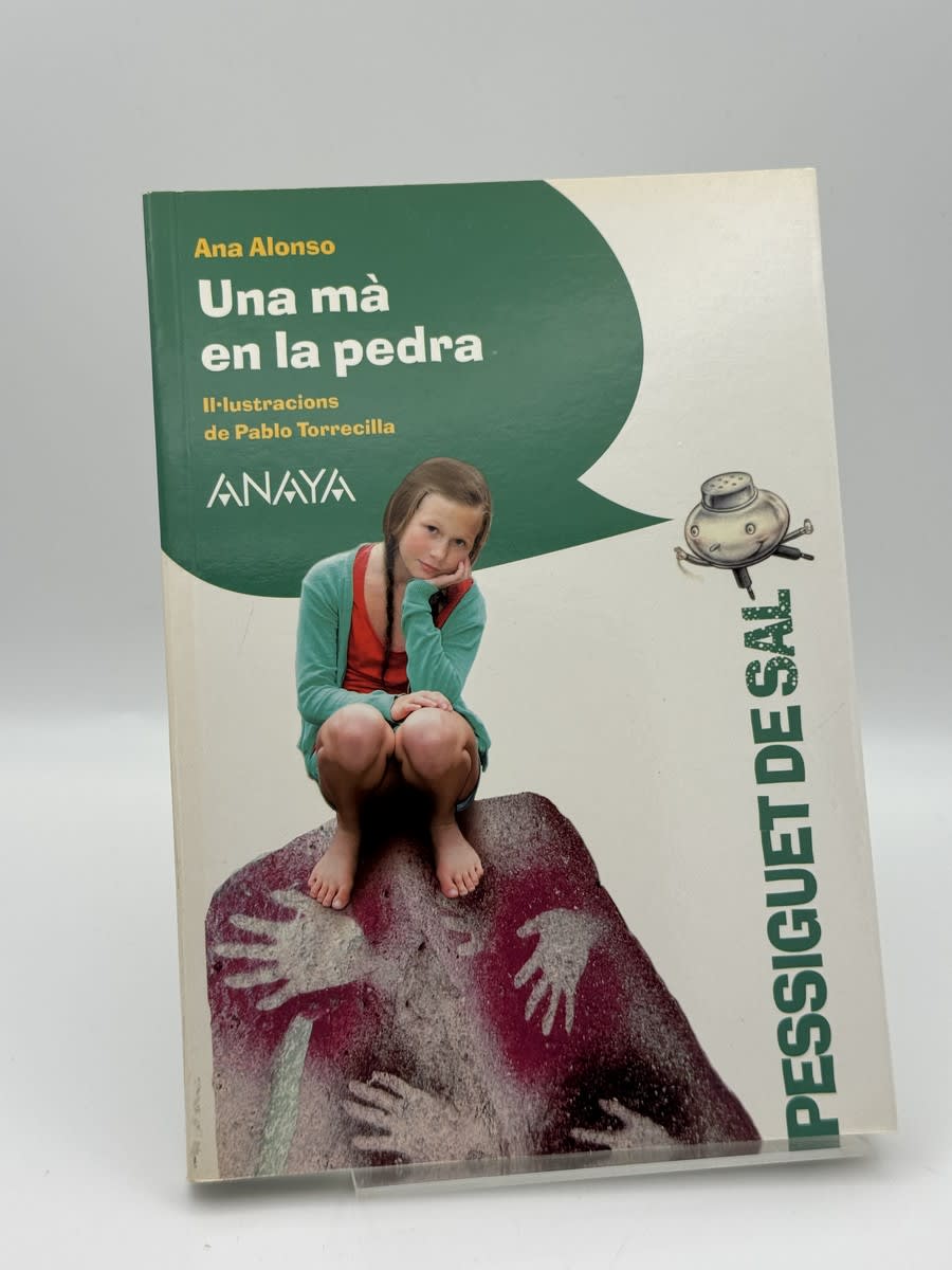 Una mà en la pedra - Ana Alonso, Pablo Torrecilla - Portada