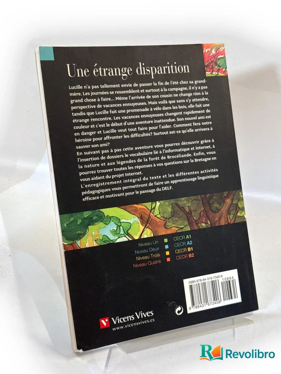 Foto 2 de Une étrange disparition de Juliette Blanche, libro de segunda mano