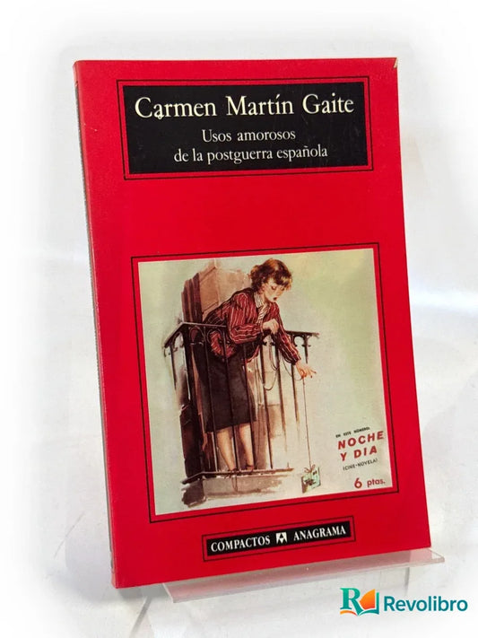 Portada de Usos amorosos de la postguerra española de Carmen Martín Gaite, libro de segunda mano