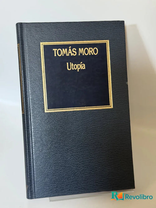Portada de Utopía de Tomás Moro, libro de segunda mano