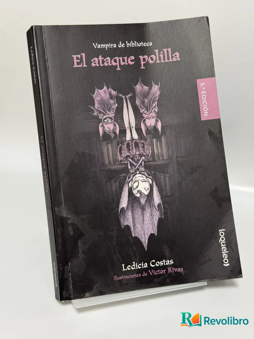 Portada de Vampira de biblioteca de Ledicia Costas Álvarez, libro de segunda mano