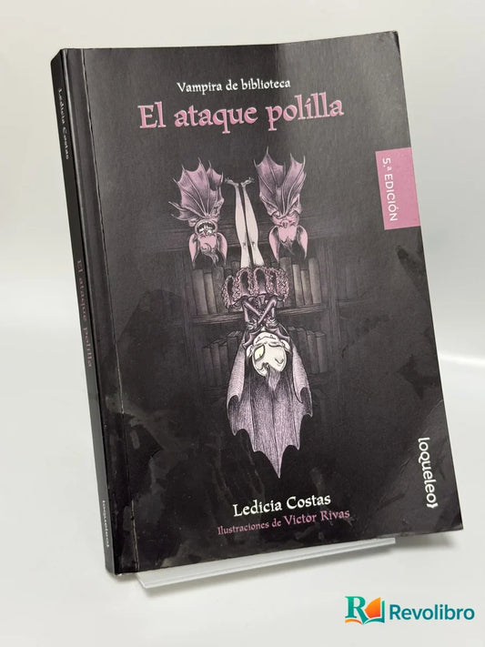 Portada de Vampira de biblioteca de Ledicia Costas Álvarez, libro de segunda mano
