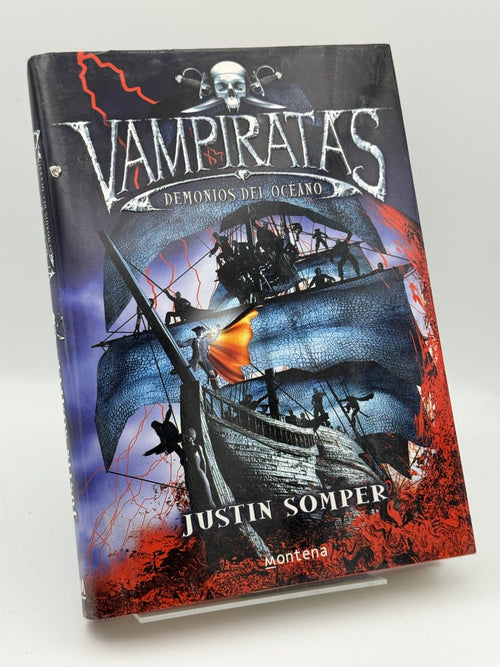 Portada de Vampiratas de Justin Somper, libro de segunda mano