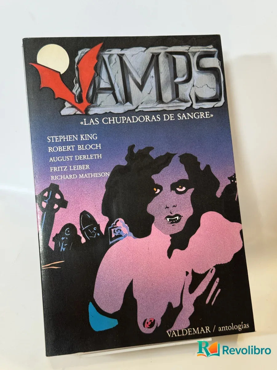 Portada de Vamps de Stephen King, libro de segunda mano