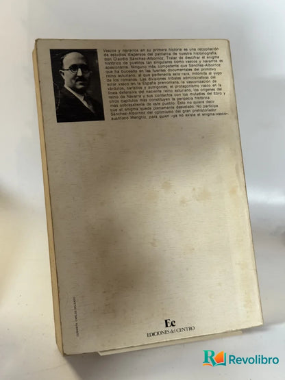 Foto 3 de Vascos y navarros en su primera historia de Claudio Sanchez-Albornoz, libro de segunda mano