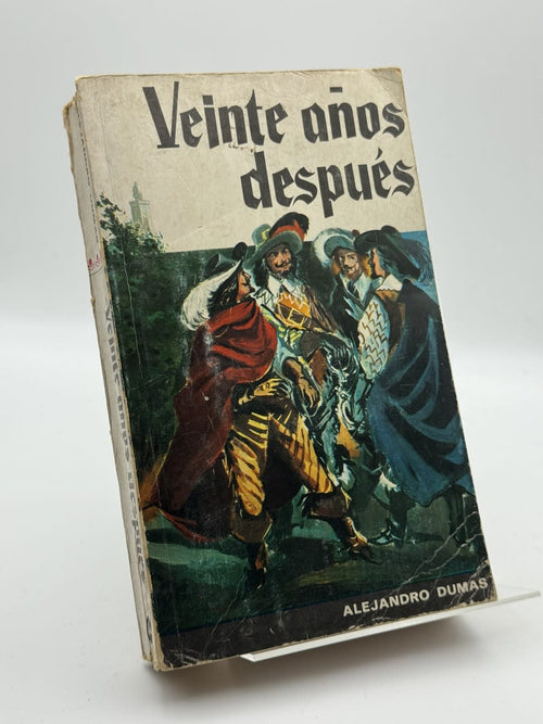 Portada de Veinte años después - Alejandro Dumas de Alejandro Dumas, libro de segunda mano