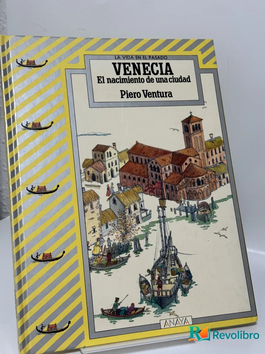 Portada de Venecia de Pietro Ventura, libro de segunda mano