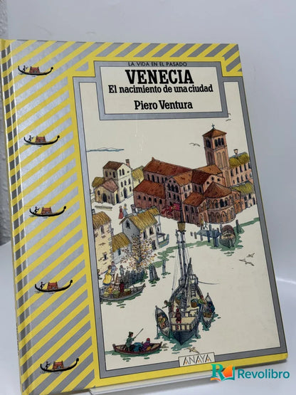 Portada de Venecia de Pietro Ventura, libro de segunda mano