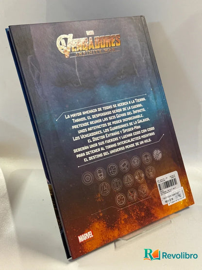 Foto 2 de Vengadores Infinity War el libro de la película de Marvel, libro de segunda mano