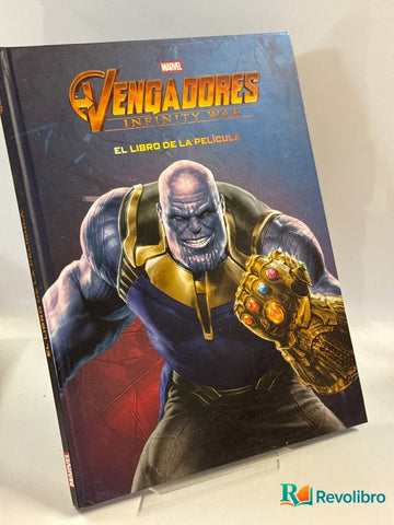 Vengadores Infinity War el libro de la película
