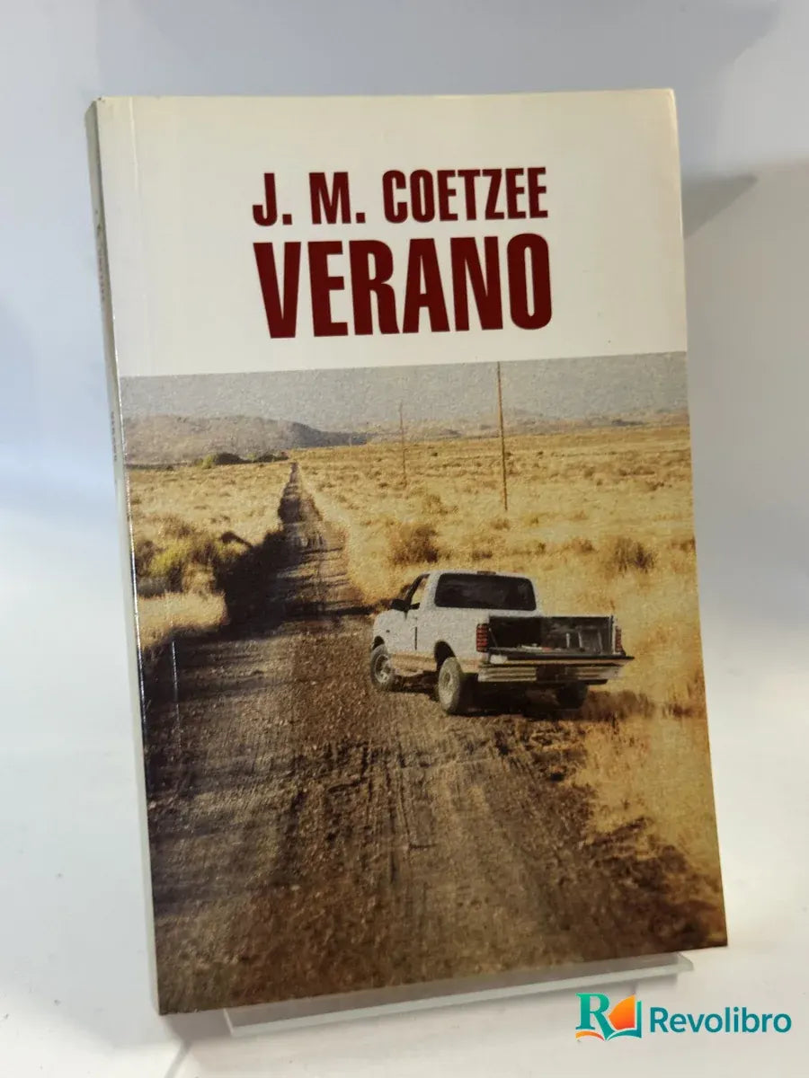 Portada de Verano de J. M. Coetzee, libro de segunda mano