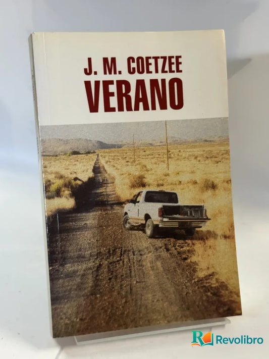 Portada de Verano de J. M. Coetzee, libro de segunda mano