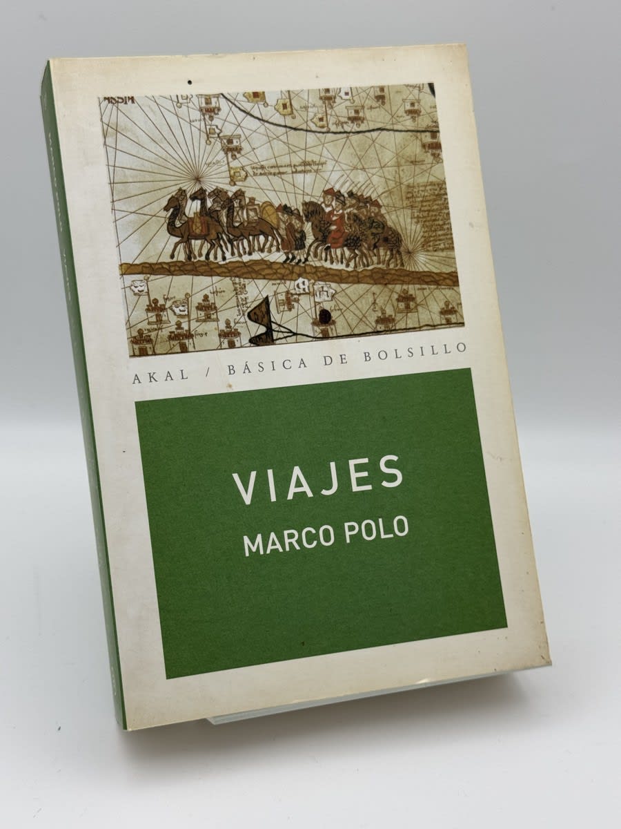 Portada de Viajes de Marco Polo, libro de segunda mano