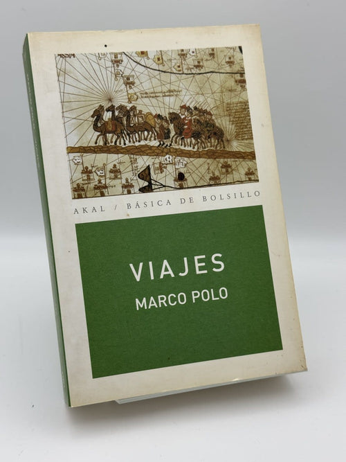 Portada de Viajes de Marco Polo, libro de segunda mano