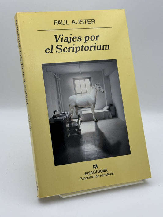Viajes por el scriptorium - Paul Auster - Portada