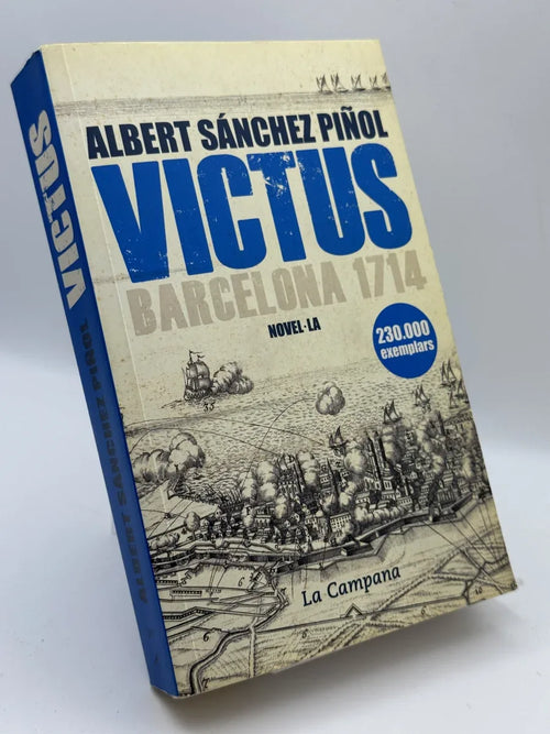 Portada de Victus de Albert Sánchez Piñol, libro de segunda mano