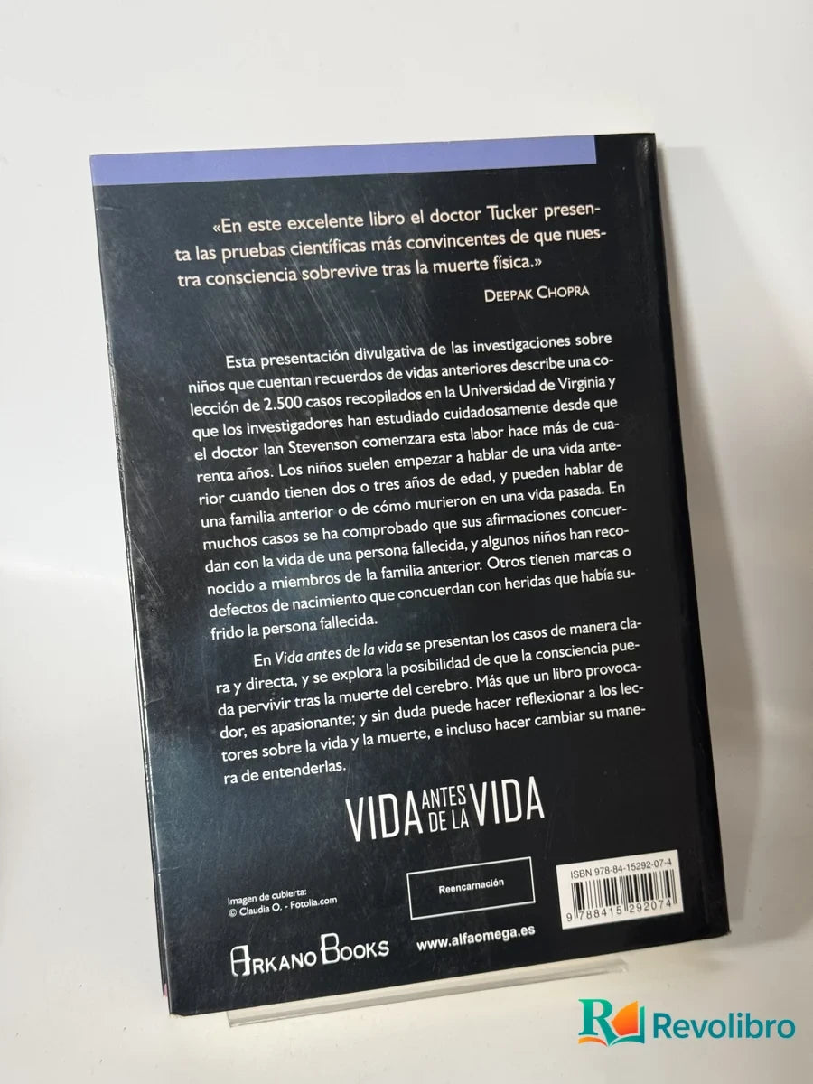 Foto 2 de Vida Antes de la Vida de Dr. Jim B. Tucker, libro de segunda mano