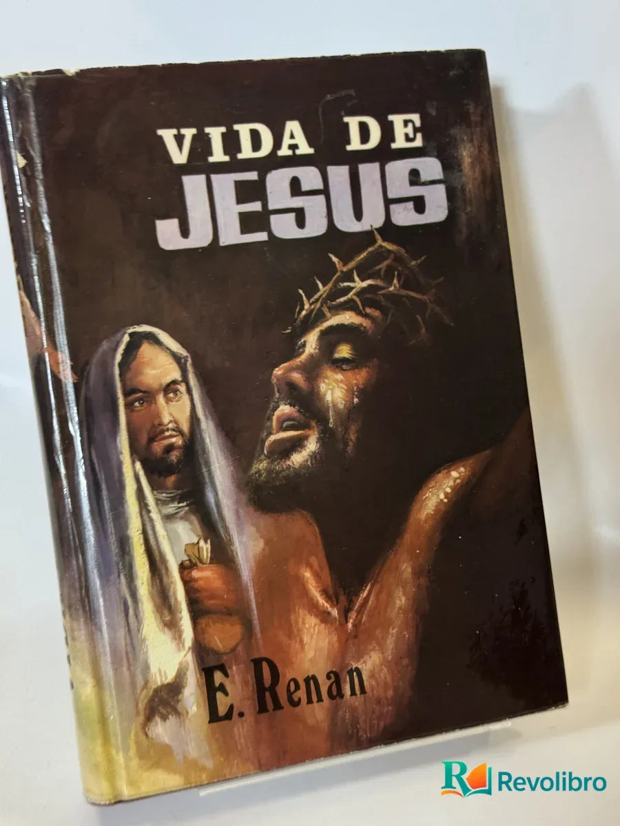 Portada de Vida de Jesus de E. Renan, libro de segunda mano