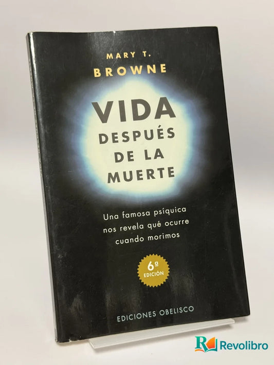 Portada de Vida Después de la Muerte de Mary T. Browne, libro de segunda mano