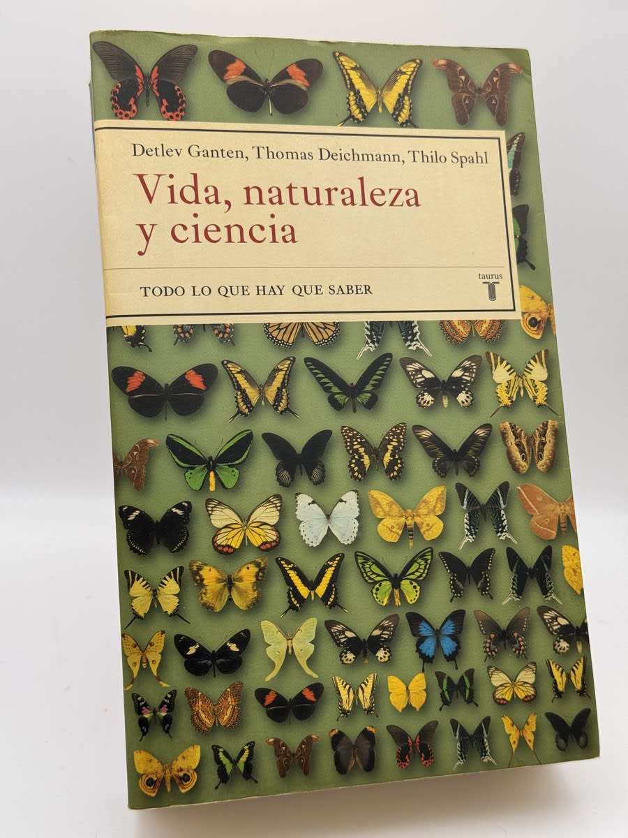 Portada de Vida, Naturaleza y Ciencia de Detlev Ganten, libro de segunda mano