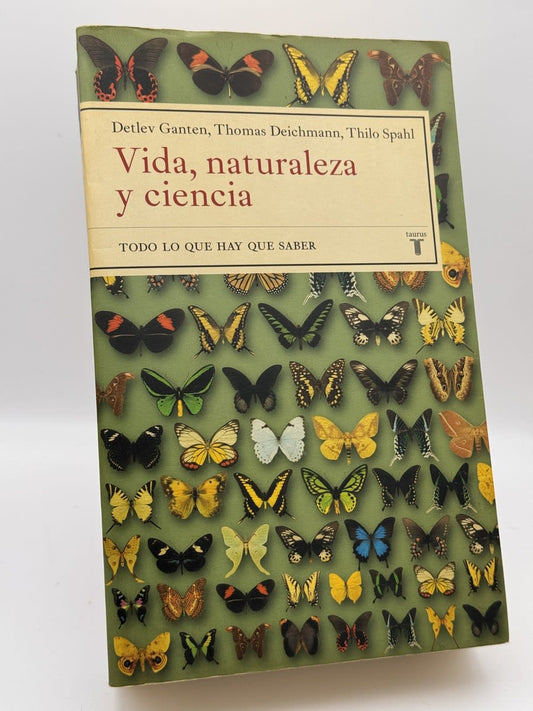Portada de Vida, Naturaleza y Ciencia de Detlev Ganten, libro de segunda mano