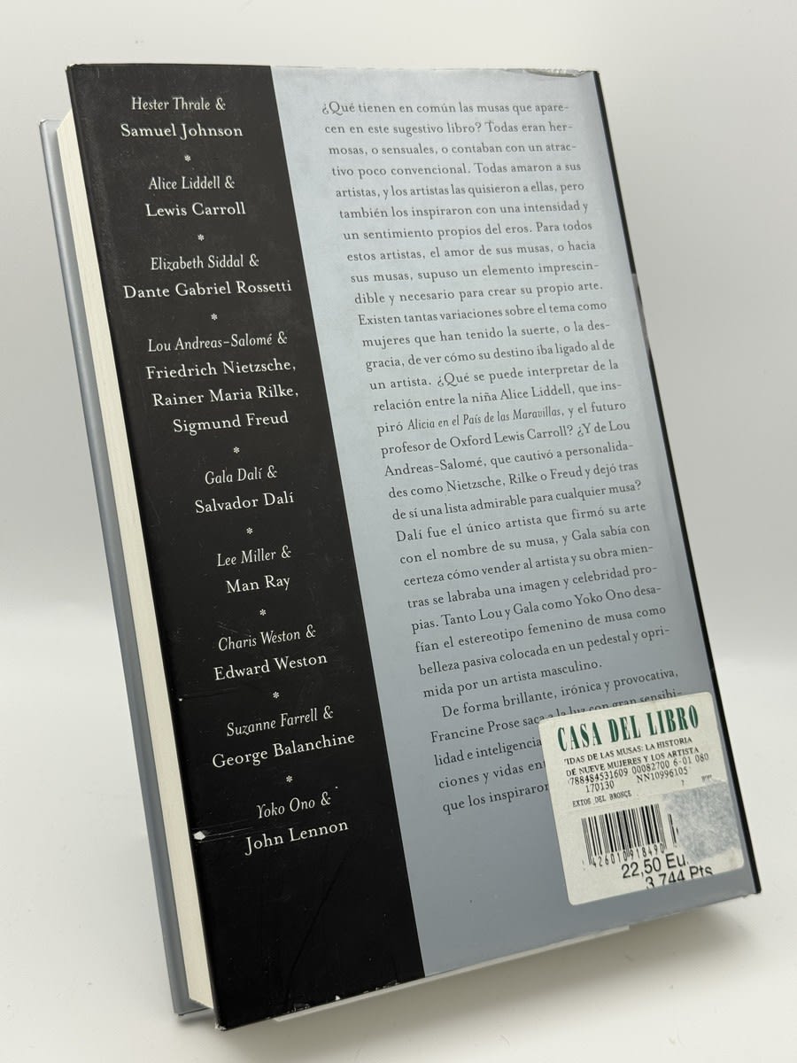 Vidas de las musas - Francine Prose - Imagen 2