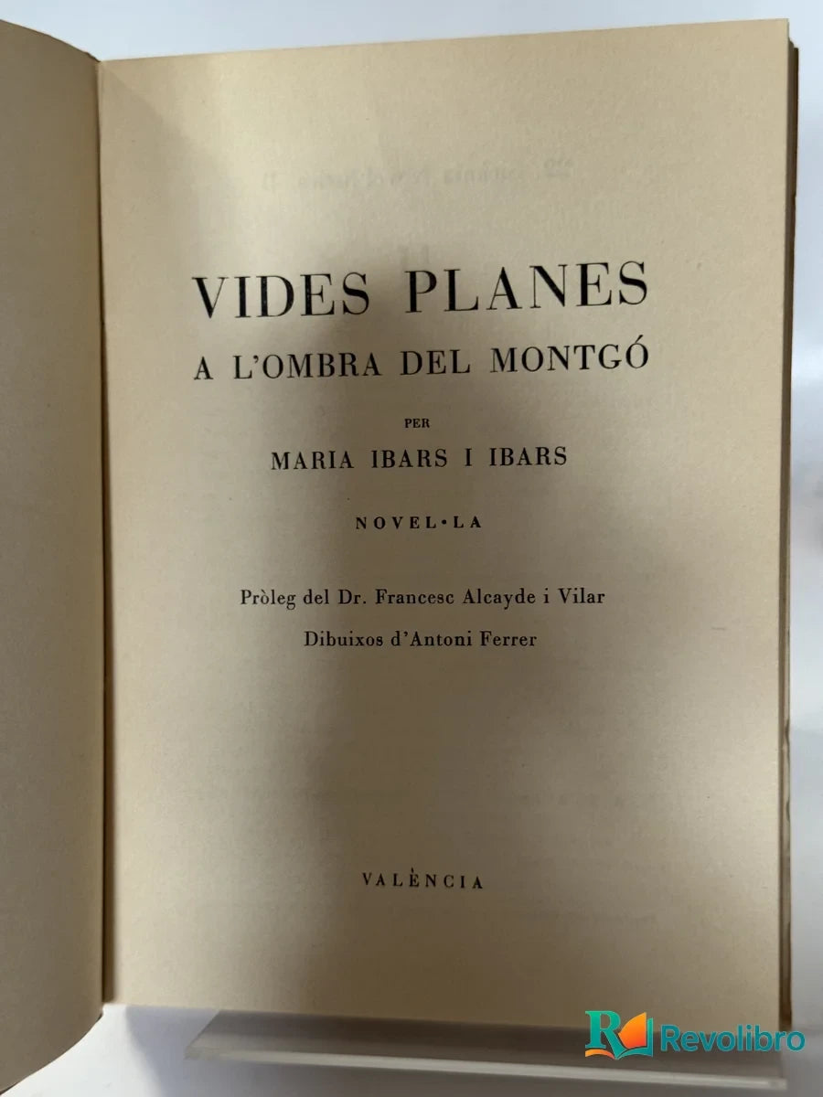 Foto 2 de Vides Planes de Maria Ibars I Ibars, libro de segunda mano