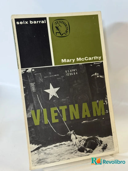 Portada de Vietnam de Mary McCarthy, libro de segunda mano