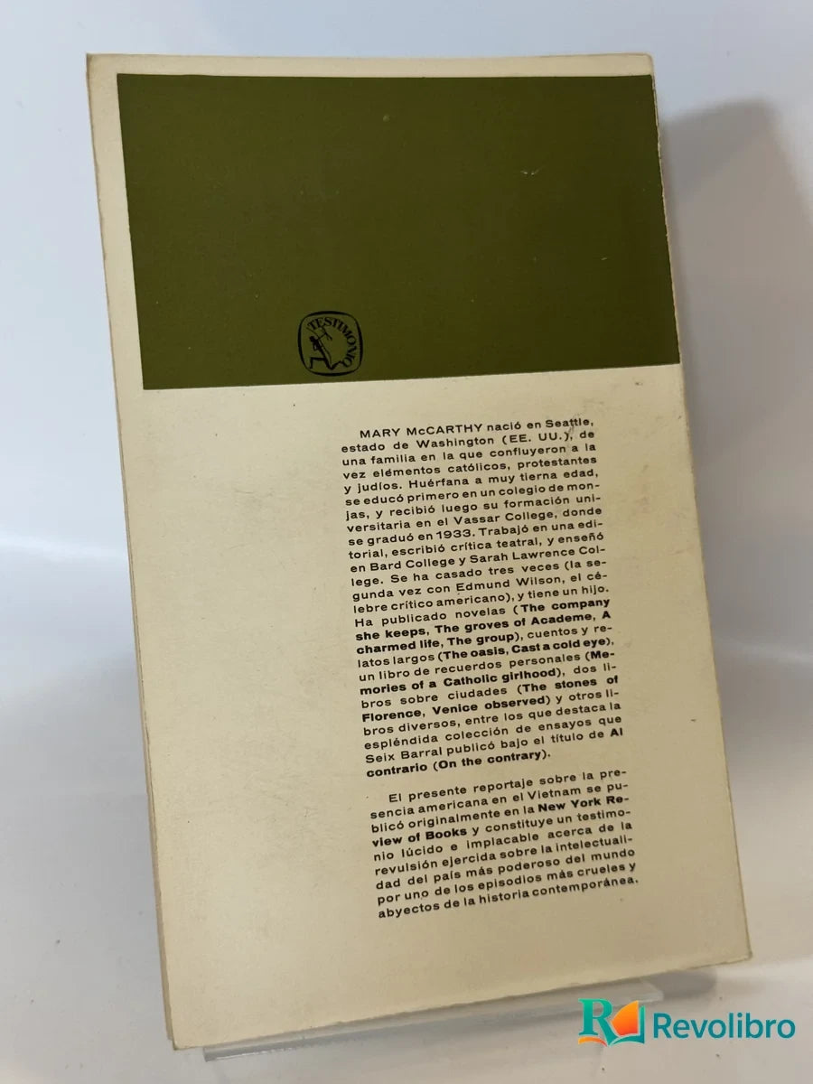Foto 2 de Vietnam de Mary McCarthy, libro de segunda mano