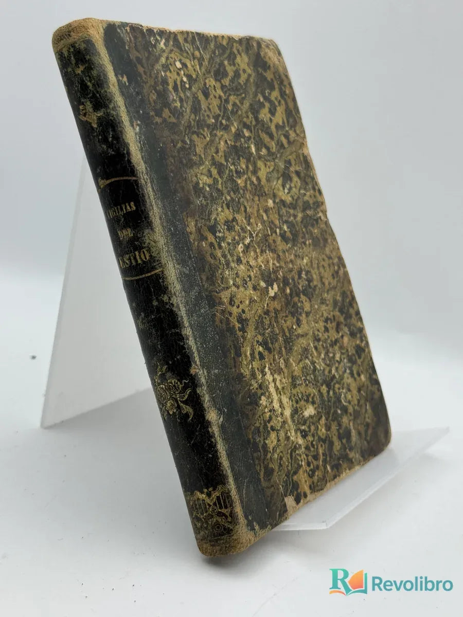 Portada de Vigilias del estio de José Zorrilla, libro de segunda mano
