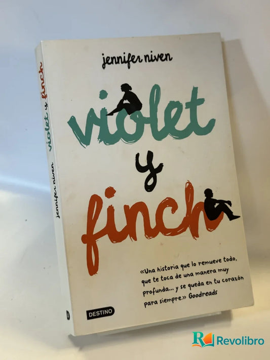 Portada de violet y finch de jennifer niven, libro de segunda mano