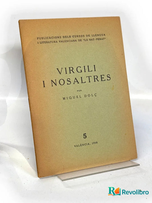 Portada de Virgili i nosaltres de Miquel Dolç, libro de segunda mano