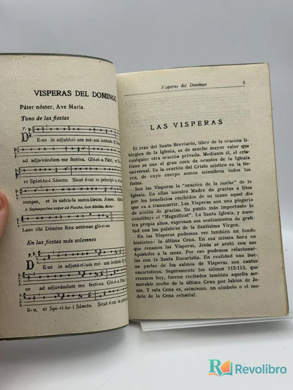 Foto 3 de Vísperas del Domingo de Seminario Conciliar, libro de segunda mano