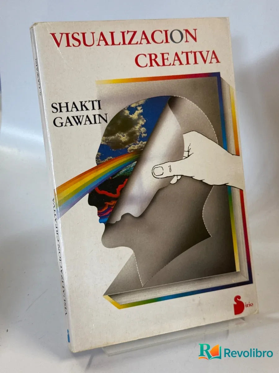 Portada de Visualización creativa de Shakti Gawain, libro de segunda mano