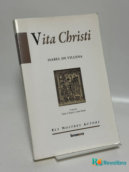 Portada de Vita Christi de Josep Enric Estrela García, libro de segunda mano