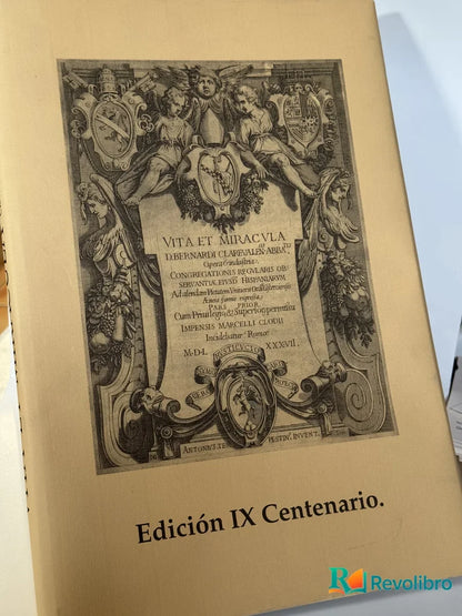 Portada de Vita et Miracvla de Bernardi Capraei Amalu, libro de segunda mano