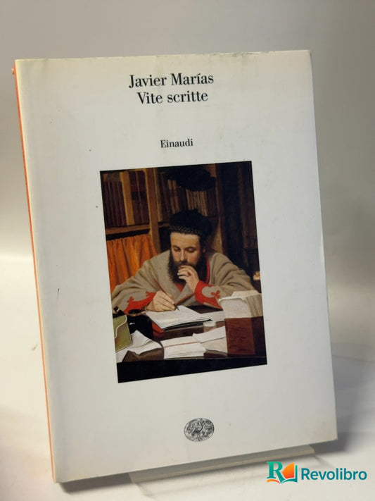 Portada de Vite scritte de Javier Marías, libro de segunda mano