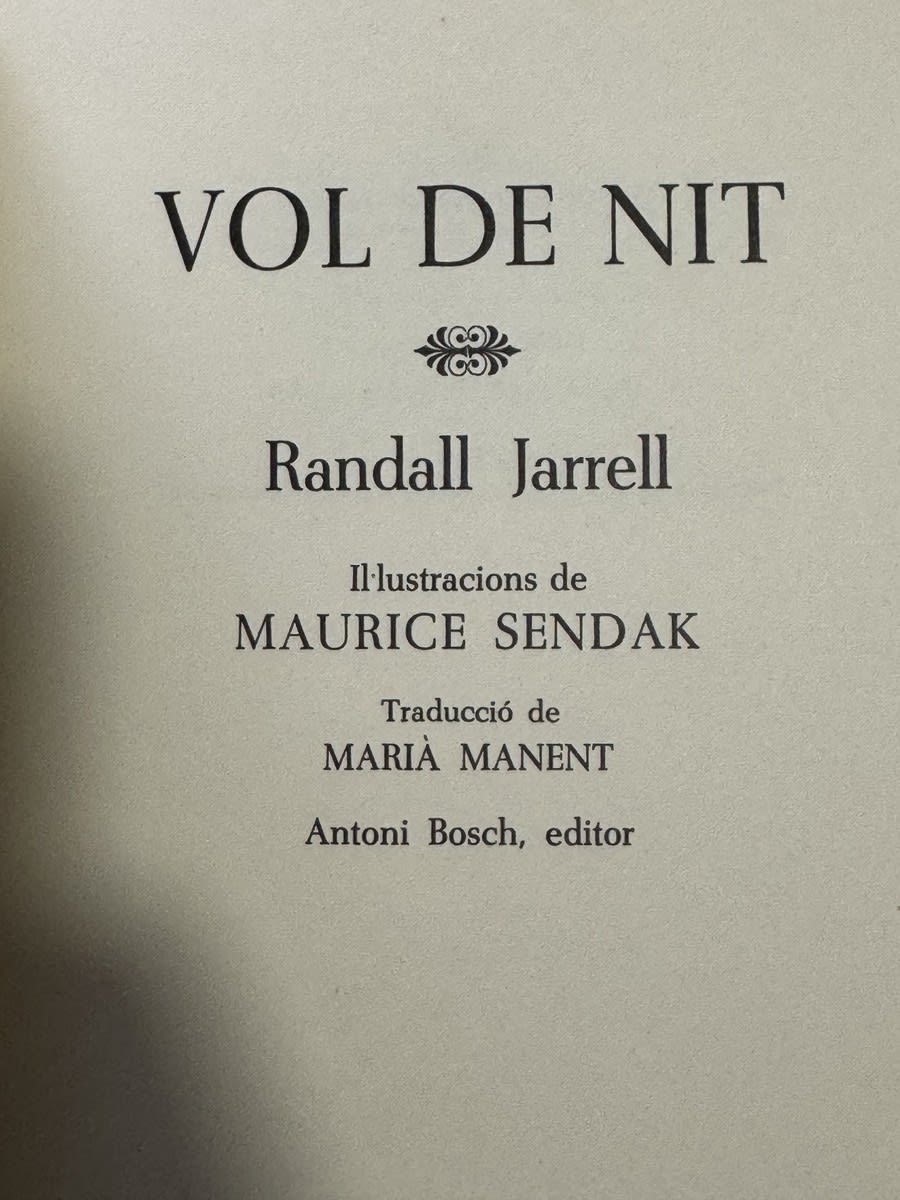 Vol de nit - Randall Jarrell - Foto 2
