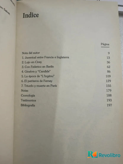 Foto 4 de Voltaire de Haydn Mason, libro de segunda mano