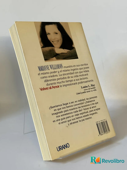 Foto 2 de Volver al Amor de Marianne Williamson, libro de segunda mano