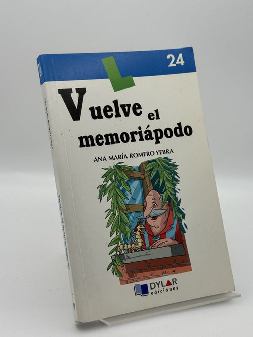 Portada de Vuelve el Memoriapodo de Ana María Romero Yebra, libro de segunda mano