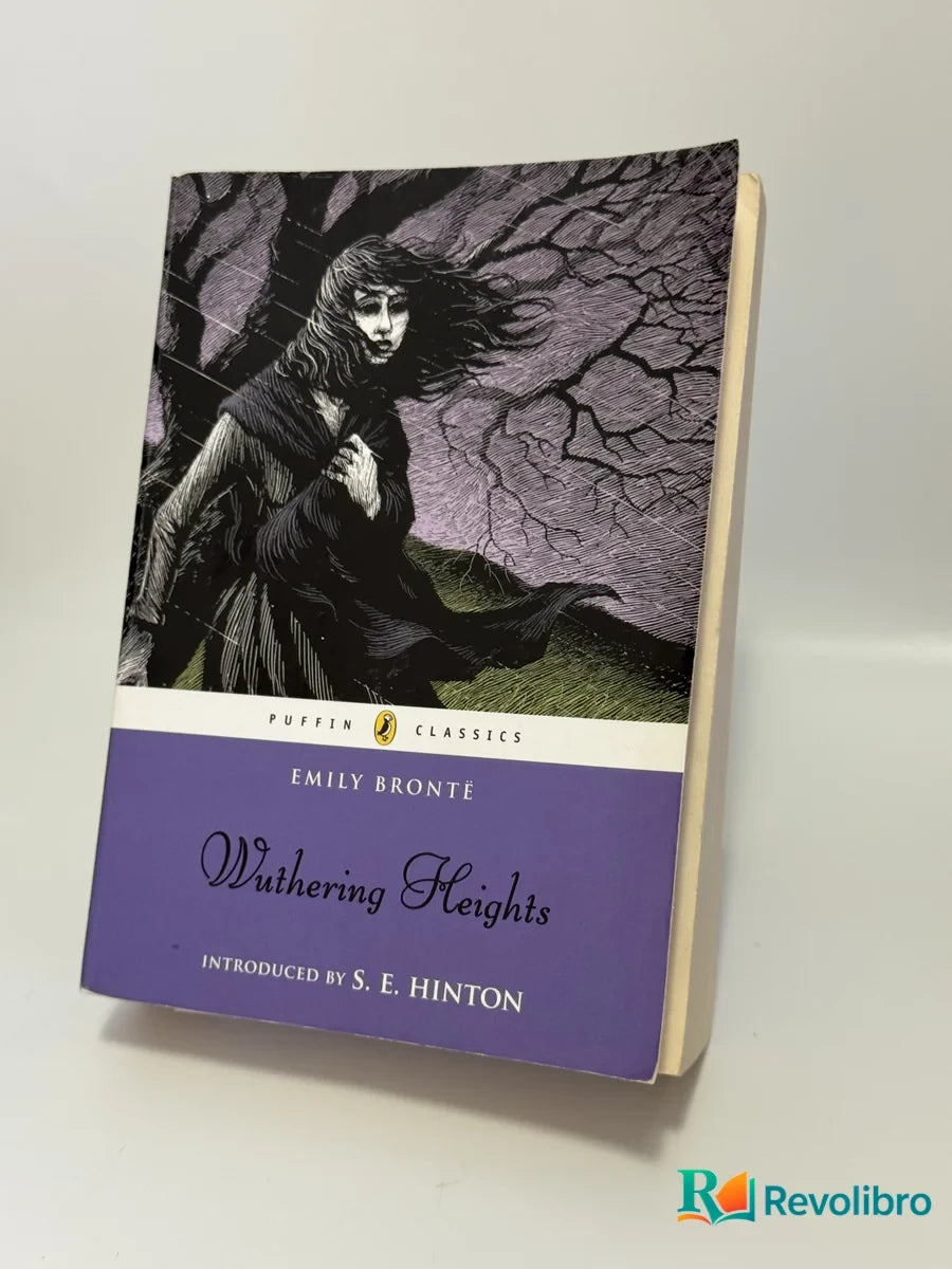 Portada de Wuthering Heights de Emily Brontë, libro de segunda mano
