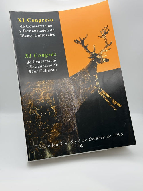 Portada de XI Congreso de conservación y Restauración de Bienes culturales de María Heredia Mundet, libro de segunda mano