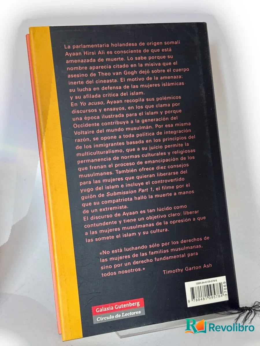 Foto 2 de Yo Acuso de Ayaan Hirsi Ali, libro de segunda mano
