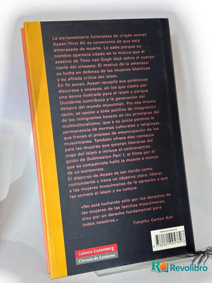 Foto 2 de Yo Acuso de Ayaan Hirsi Ali, libro de segunda mano