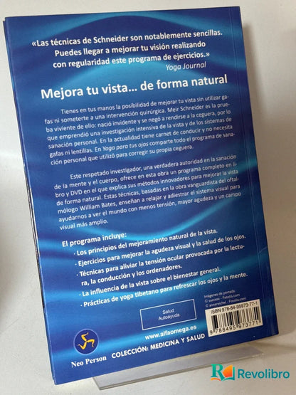 Foto 2 de Yoga para tus ojos de Dr. Metr Schneider, libro de segunda mano